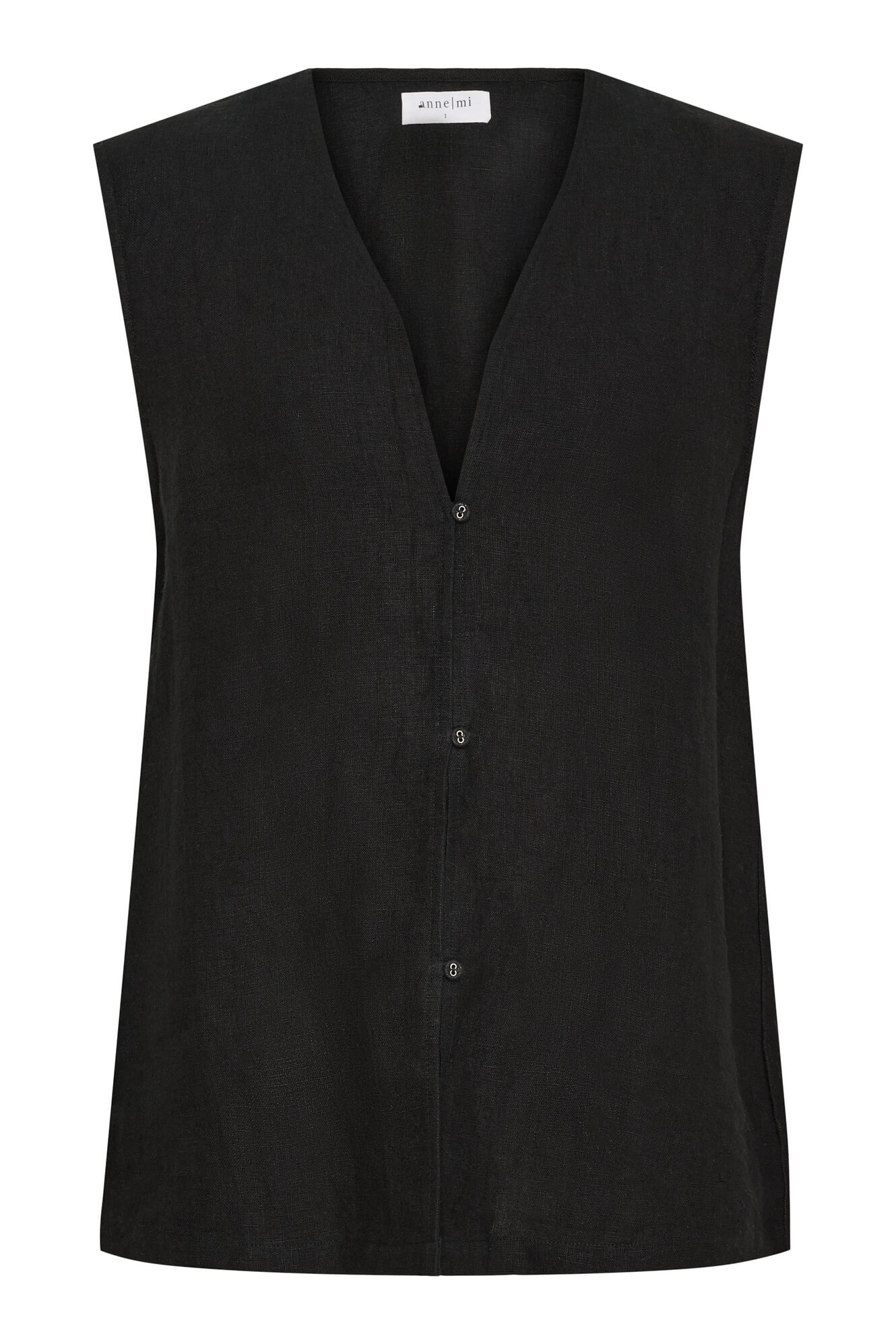 BILLIE WAISTCOAT - BLACK