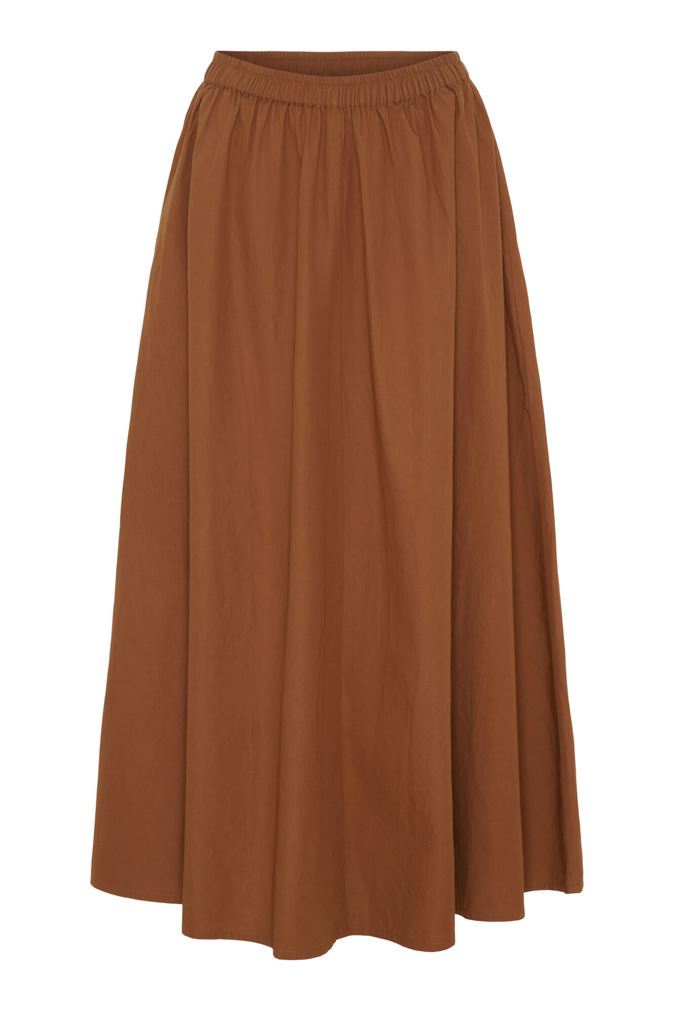 IRISSA LONG SKIRT - CAMBRIDGE BROWN