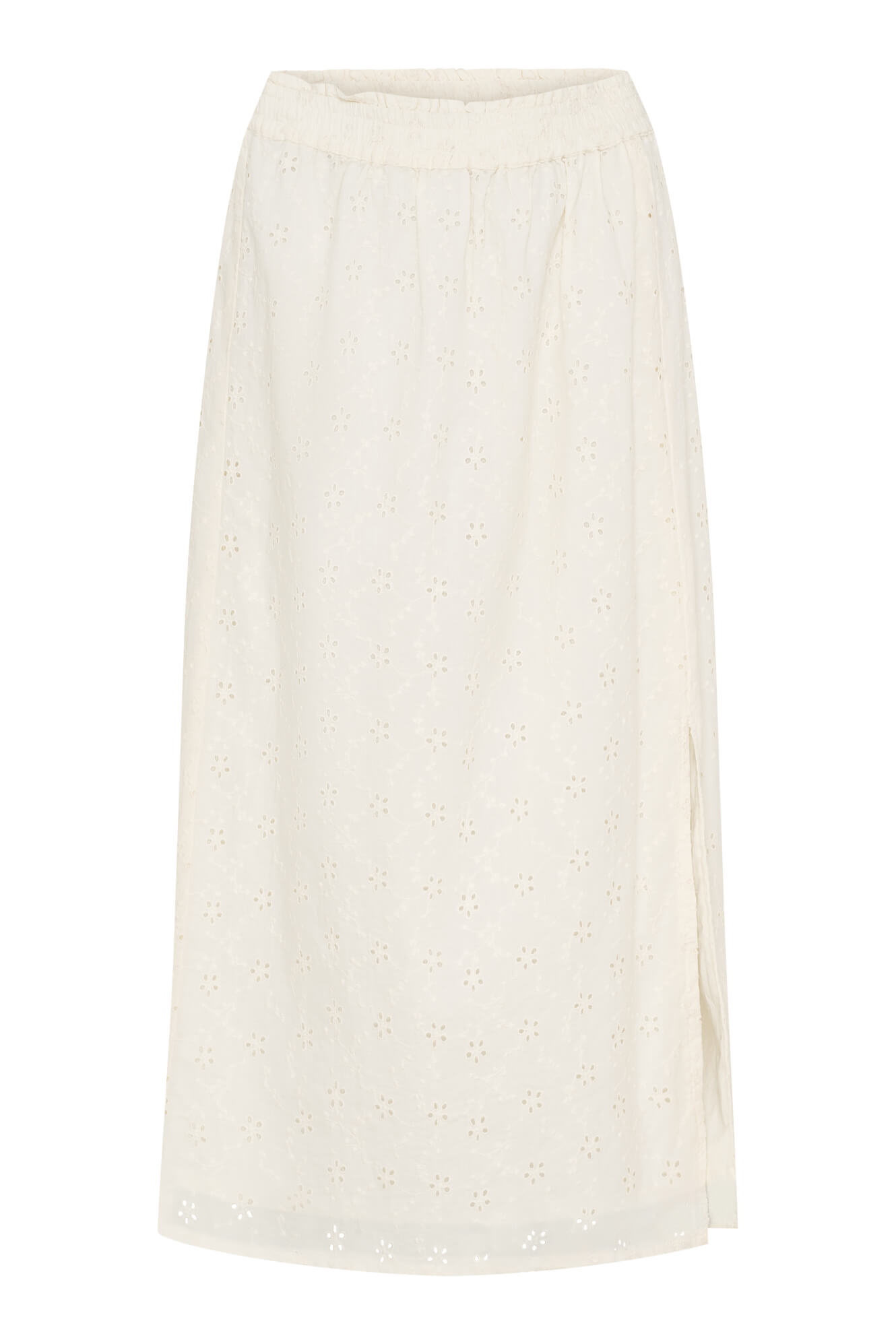 MELODY MIDI SKIRT - WHITE SAND