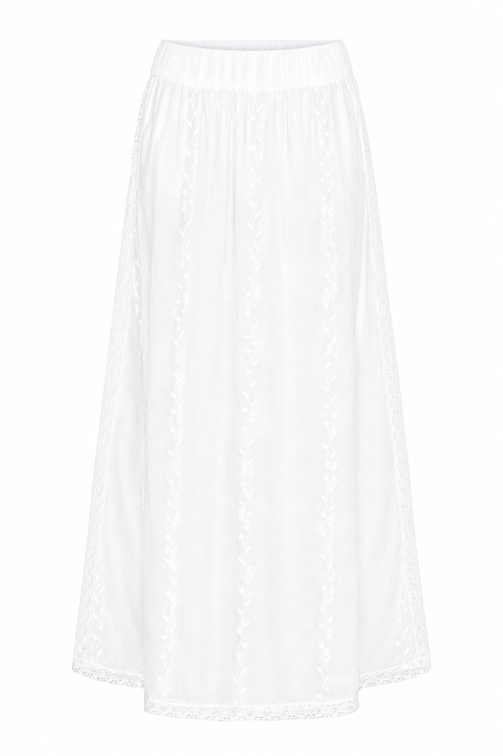 SOLEA MAXI SKIRT - White Sand